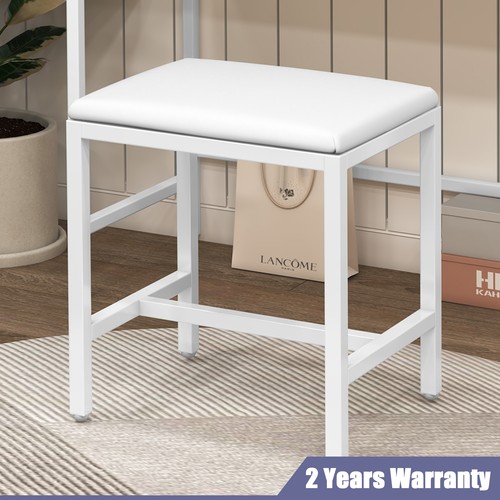 Padded dressing table stool - table,