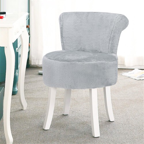 Grey plush fabric - grey, dressing
