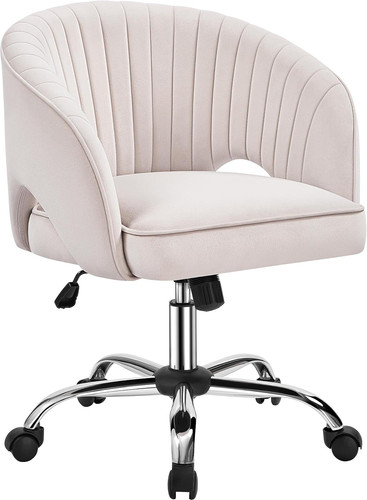 Velvet vanity chair - chair, swivel