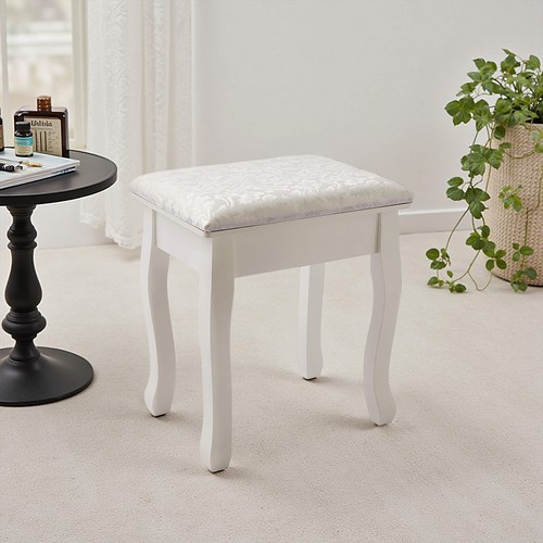 Vanity makeup stool - stool, w/soft