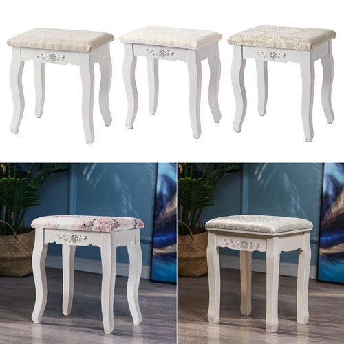Damask dressing table - dressing, stool